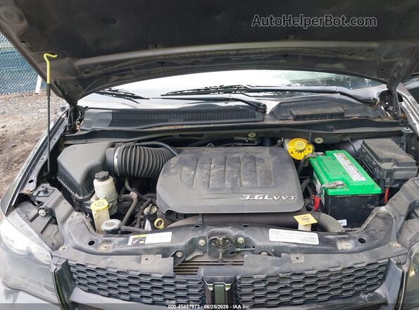 2C4RDGCG8GR109044 2016 DODGE GRAND CARAVAN Черный Вид сзади