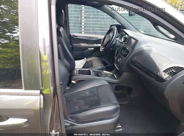 2C4RDGCG8GR109044 2016 DODGE GRAND CARAVAN Черный Вид салона спереди
