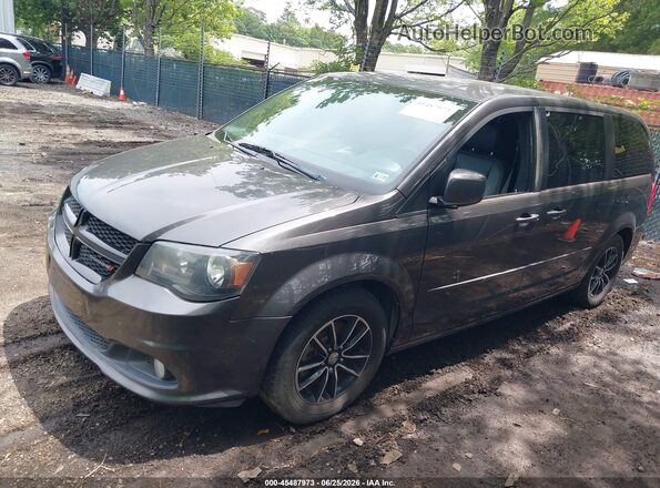 2C4RDGCG8GR109044 2016 DODGE GRAND CARAVAN Черный Передняя левая четверть
