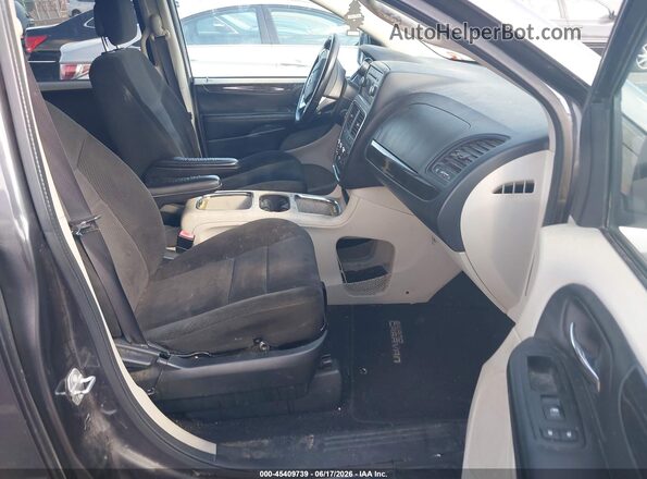 2C4RDGCG8GR354040 2016 DODGE GRAND CARAVAN Gray წინა სალონის ხედი