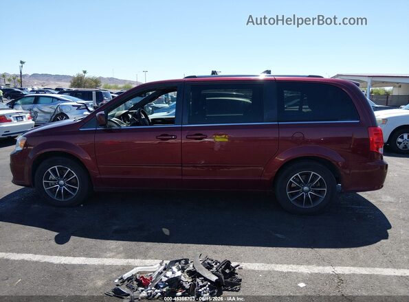 2C4RDGCG8HR719656 2017 DODGE GRAND CARAVAN Red 360 interior view
