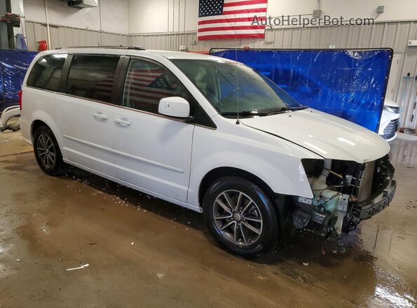 2C4RDGCG8HR732035 2017 DODGE GRAND White Przód prawy