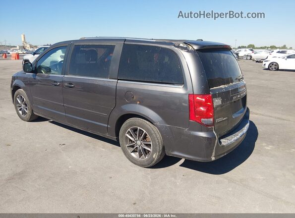 2C4RDGCG8HR749580 2017 DODGE GRAND CARAVAN Gray Rear left