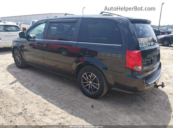 2C4RDGCG8HR829106 2017 DODGE GRAND CARAVAN Black Rear left