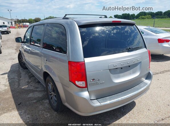 2C4RDGCG8HR863272 2017 DODGE GRAND CARAVAN Silver უკანა მარცხენა
