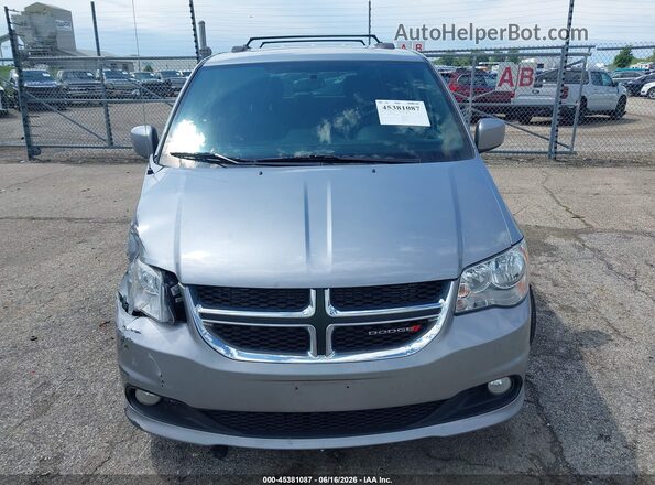 2C4RDGCG8HR863272 2017 DODGE GRAND CARAVAN Silver ხელსაწყოთა პანელის ხედი
