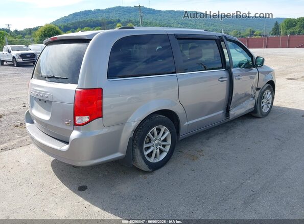 2C4RDGCG8JR209295 2018 DODGE GRAND CARAVAN Silver Rear right