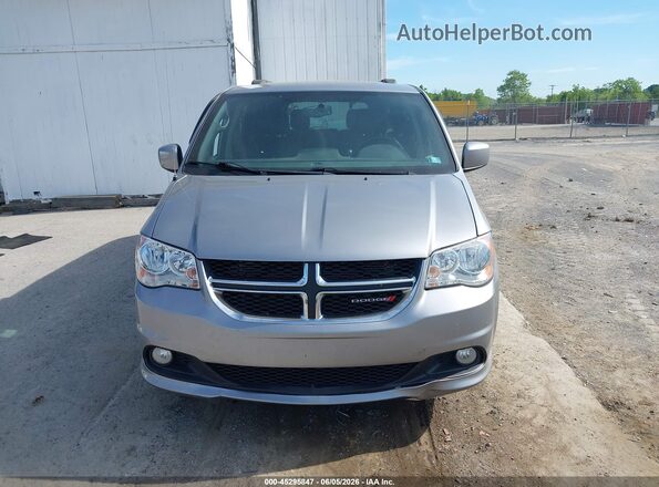 2C4RDGCG8JR209295 2018 DODGE GRAND CARAVAN Silver Dashboard view