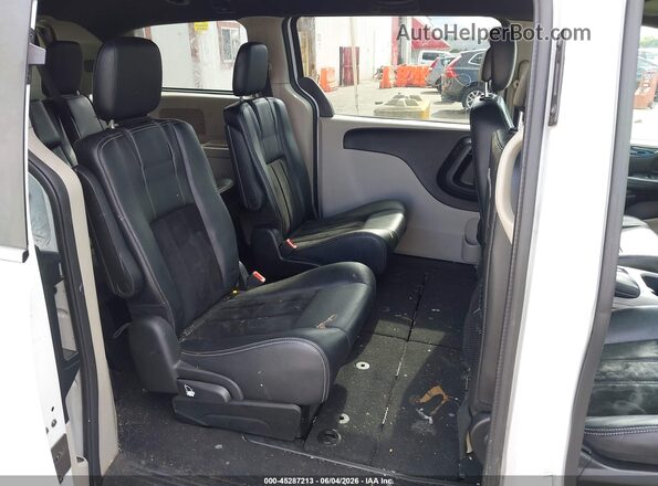 2C4RDGCG8JR223021 2018 DODGE GRAND CARAVAN White Widok naklejki z numerem VIN