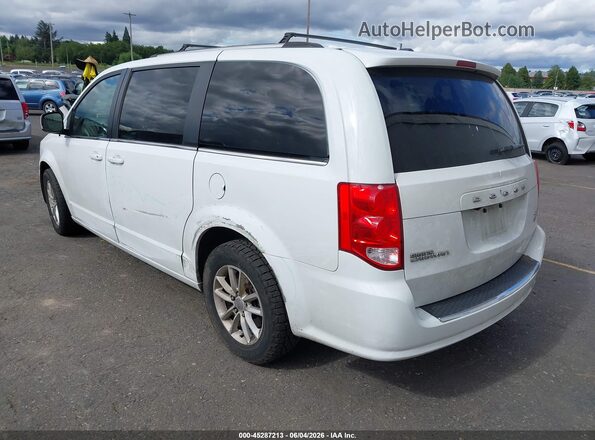 2C4RDGCG8JR223021 2018 DODGE GRAND CARAVAN White Tył lewy