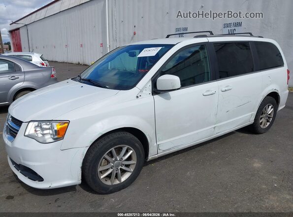 2C4RDGCG8JR223021 2018 DODGE GRAND CARAVAN White Widok z przodu