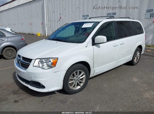 2C4RDGCG8JR223021 2018 DODGE GRAND CARAVAN White Przód lewy