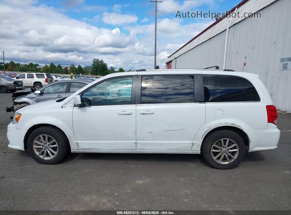 2C4RDGCG8JR223021 2018 DODGE GRAND CARAVAN White Widok wnętrza 360 stopni