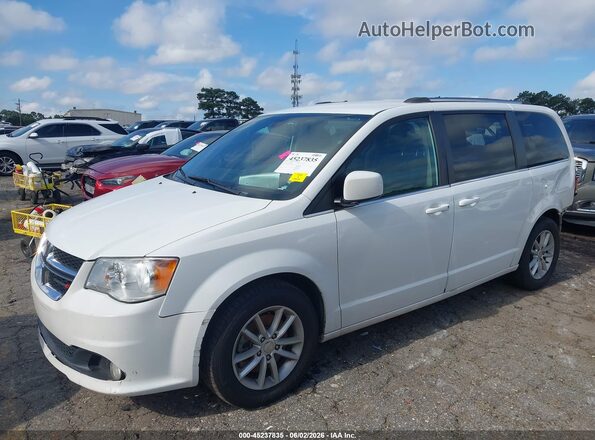 2C4RDGCG8KR578613 2019 DODGE GRAND CARAVAN Белый Передняя левая четверть