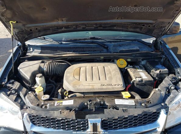 2C4RDGCG8KR674841 2019 DODGE GRAND CARAVAN Black Вид ззаду