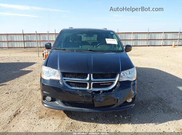 2C4RDGCG8KR674841 2019 DODGE GRAND CARAVAN Black Вид щитка приладів