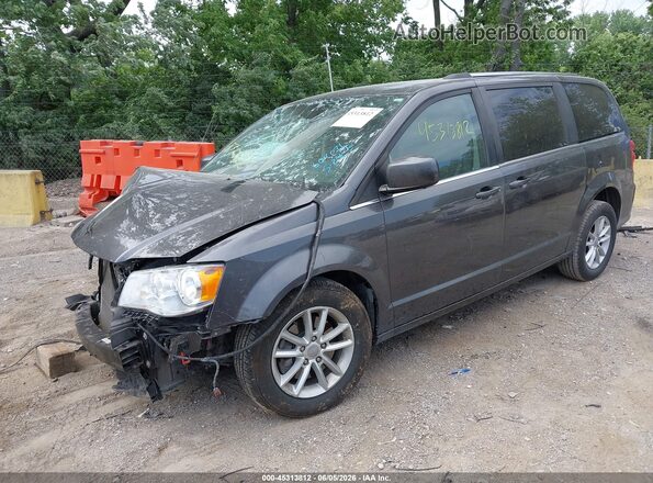 2C4RDGCG8LR173899 2020 DODGE GRAND CARAVAN Gray Front left