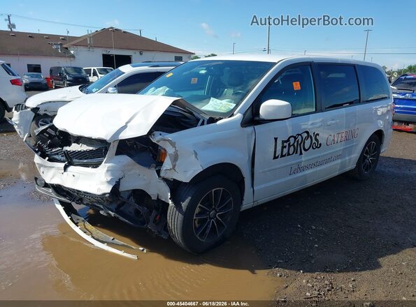 2C4RDGCG9HR646510 2017 DODGE GRAND CARAVAN White Vista tres cuartos delantera izquierda