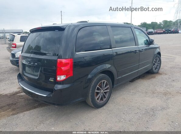 2C4RDGCG9HR791868 2017 DODGE GRAND CARAVAN Black Задня права чверть