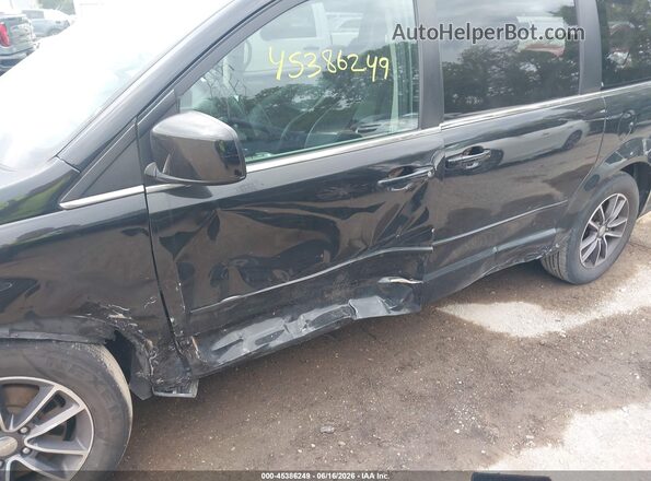 2C4RDGCG9HR791868 2017 DODGE GRAND CARAVAN Black Вид спереду