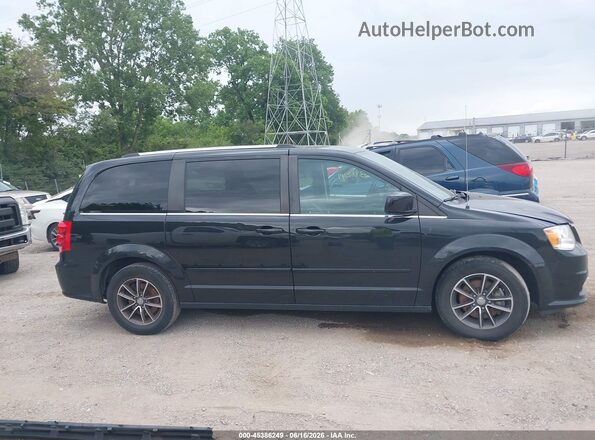 2C4RDGCG9HR791868 2017 DODGE GRAND CARAVAN Black Вид задньої частини салону
