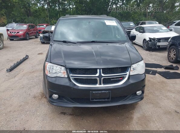2C4RDGCG9HR791868 2017 DODGE GRAND CARAVAN Black Вид щитка приладів