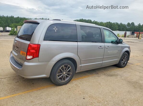 2C4RDGCG9HR858680 2017 DODGE GRAND Silver Հետևի աջ