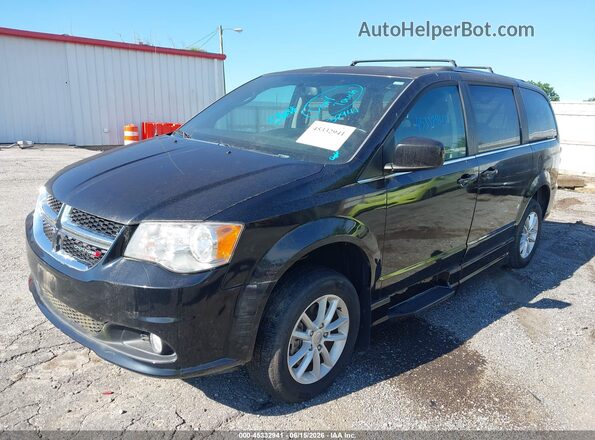 2C4RDGCG9JR179367 2018 DODGE GRAND CARAVAN Черный Вид спереди
