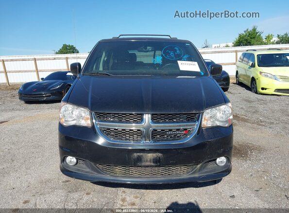 2C4RDGCG9JR179367 2018 DODGE GRAND CARAVAN Черный Вид щитка приборов