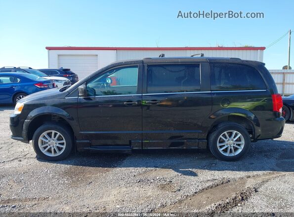 2C4RDGCG9JR179367 2018 DODGE GRAND CARAVAN Черный Панорамный вид салона 360°