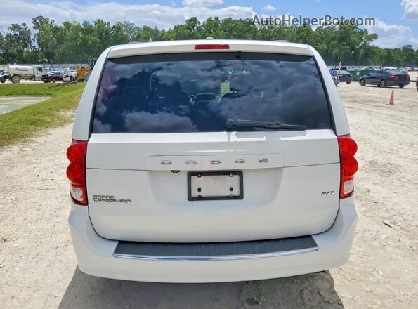 2C4RDGCG9LR154200 2020 DODGE GRAND White Vista trasera