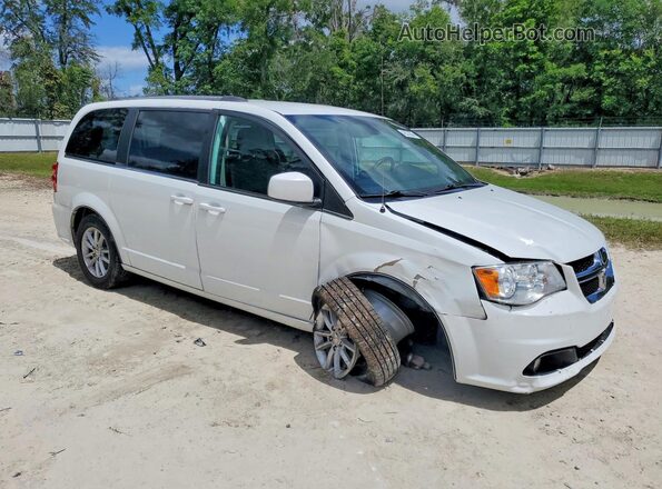 2C4RDGCG9LR154200 2020 DODGE GRAND White Delantero derecho