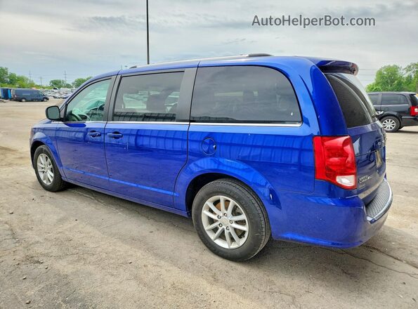 2C4RDGCG9LR203122 2020 DODGE GRAND Blue Задня ліва чверть