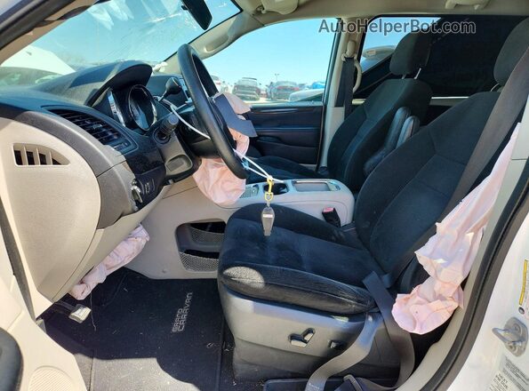2C4RDGCGXGR265411 2016 DODGE GRAND White Front interior view