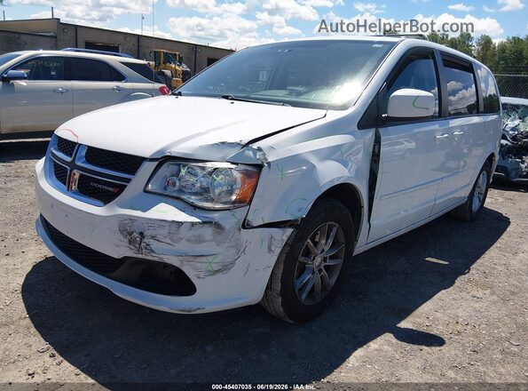 2C4RDGCGXGR311416 2016 DODGE GRAND CARAVAN White Przód lewy