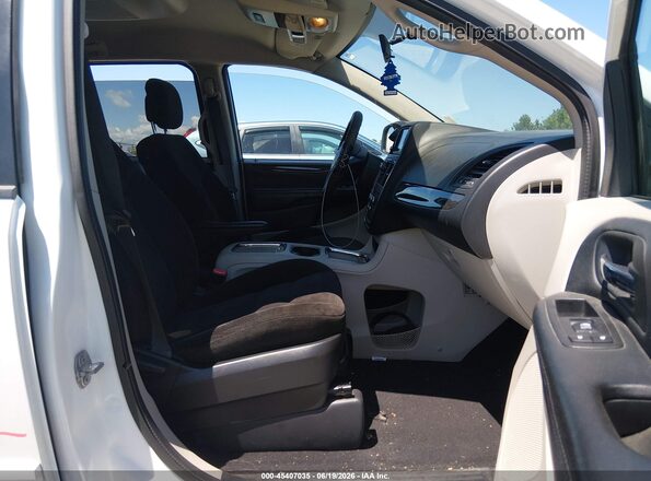 2C4RDGCGXGR311416 2016 DODGE GRAND CARAVAN White Widok wnętrza z przodu