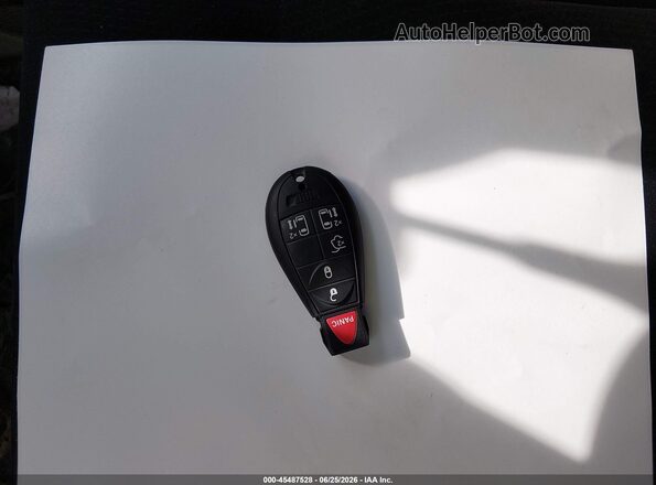 2C4RDGCGXGR344142 2016 DODGE GRAND CARAVAN White Вид панелі приладів