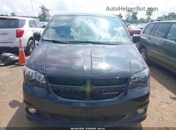2C4RDGCGXGR348630 2016 DODGE GRAND CARAVAN Черный Вид спереди