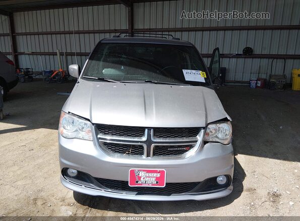 2C4RDGCGXJR184075 2018 DODGE GRAND CARAVAN Silver Vista interior trasera