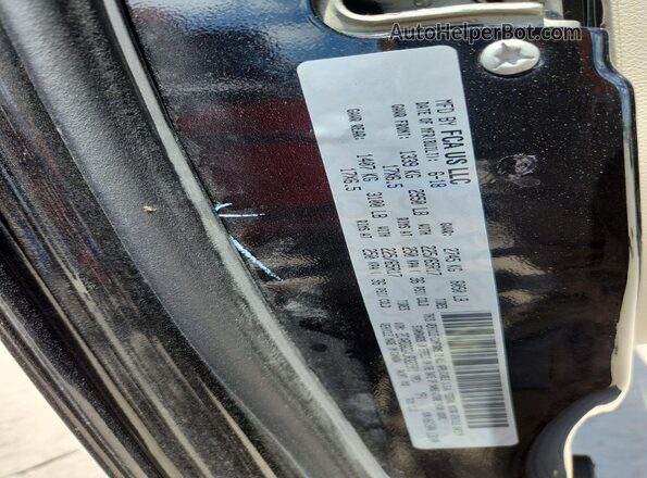 2C4RDGCGXJR327901 2018 DODGE GRAND Black 