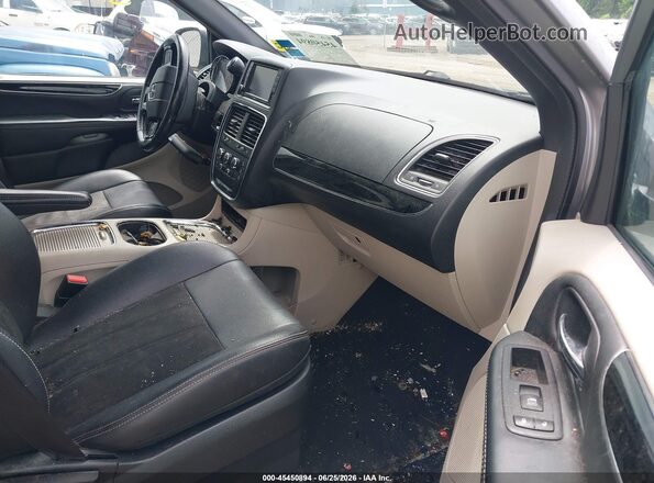 2C4RDGCGXLR170289 2020 DODGE GRAND CARAVAN Серый Вид салона спереди