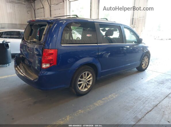 2C4RDGCGXLR255522 2020 DODGE GRAND CARAVAN Blue Trasero derecho