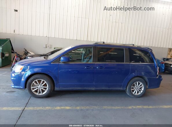 2C4RDGCGXLR255522 2020 DODGE GRAND CARAVAN Blue Vista interior trasera