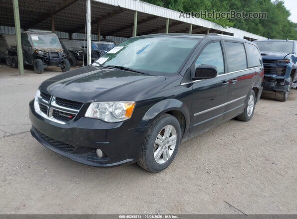 2C4RDGDG1GR176745 2016 DODGE GRAND CARAVAN Black Vista tres cuartos delantera izquierda