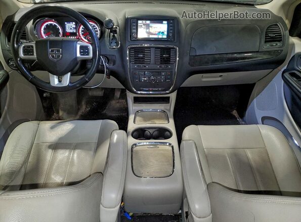 2C4RDGDG4GR388491 2016 DODGE GRAND White Vista del salpicadero
