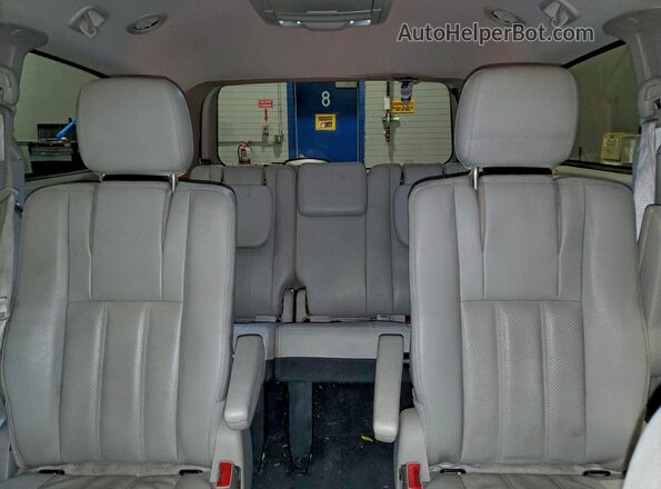 2C4RDGDG4GR388491 2016 DODGE GRAND White Vista de los asientos traseros