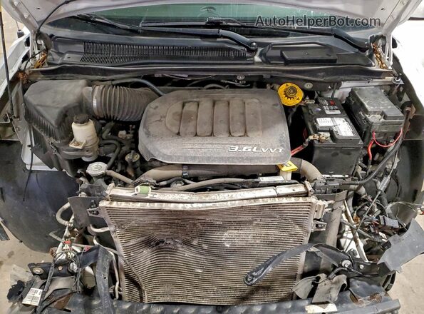 2C4RDGDG4GR388491 2016 DODGE GRAND White Vista del compartimento del motor