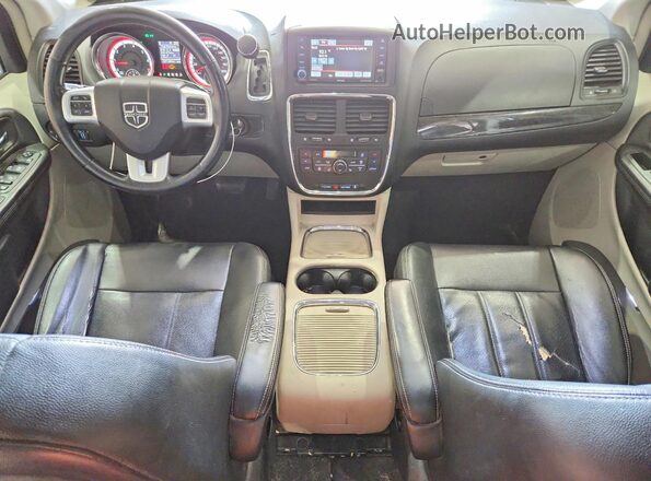 2C4RDGDG6HR769020 2017 DODGE GRAND White Вид панелі приладів