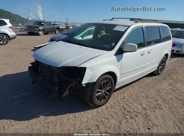2C4RDGEG0HR799418 2017 DODGE GRAND CARAVAN White Առջևի ձախ երեք քառորդ տեսարան