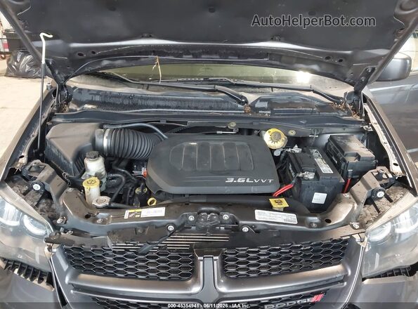 2C4RDGEG0JR324325 2018 DODGE GRAND CARAVAN Gray 